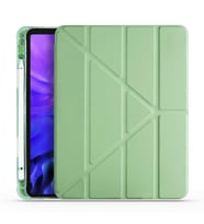 Ceponya iPad 10.5 (7.Nesil) Kılıf Kalem Bölmeli Standlı Tam Uyumlu (Yeşil)