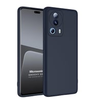 Microsonic Xiaomi Mi 13 Lite Kılıf Groovy Soft Koyu Yeşil (Lacivert)