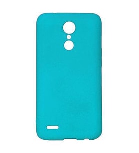 LG K8 Kılıf Maximum Kamera Korumalı Mat Soft Silikon Kılıf (Turkuaz)