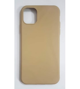 İPHONE 11 RUBER CASE YUMUŞAK KILIF EKRAN KORUYUCU HEDİYE (Gold)