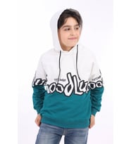 Toontoy Erkek Çocuk Baskılı Sweatshirt (Petrol)