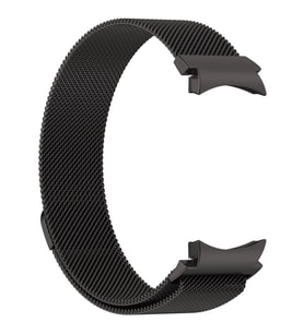 Samsung Galaxy Watch 6 44mm 2 Kordon Milano Loop Metal Band (Siyah)
