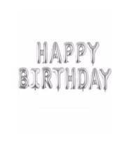Happy Bırthday Set Balon (Gümüş)