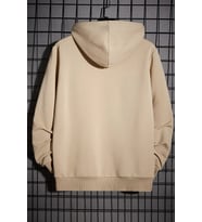 Unisex Jujutsu kaisen Baskılı Sweatshirt (Bej)