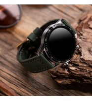 vagave Huawei Watch Gt/gt2/gt2 Pro/gt3/gt3 Pro Deri Kordon 46 -22mm huwsam (Haki)