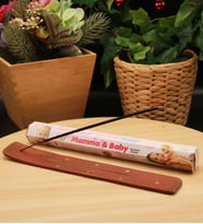 Bebek Kokulu Tütsü ve Tütsü Kayığı (20 Çubuk) (Taba)