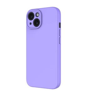 iPhone 15 Plus Kılıf Mara Lansman İç Yüzeyi Kadife Kılıf (Lila)