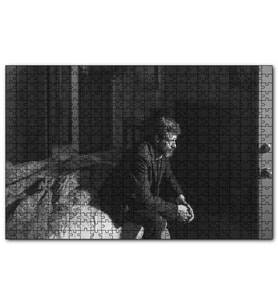 Cakapuzzle Logan Noir Siya Beyaz Görseli  Puzzle Yapboz MDF (Ahşap) (255 Parça)