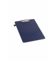Kapaksız Sekreterlik A4 100 Yaprak Kapasiteli Rainbow Clip Board Vegan 23x33 cm (Lacivert)
