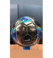 Parlak Dikişli Futbol Topu 5 Numara + Şişirme Pompası Hediyeli (Antrasit)