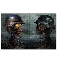 Cakapuzzle  Miferli İskelet Askerler  Puzzle Yapboz MDF (Ahşap) (500 Parça)