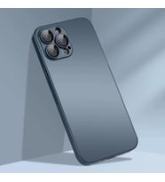 İphone 14 Plus Mat Elektro Cam Telefon Kılıfı