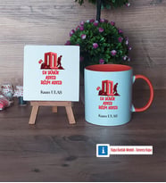 Asker Hediyesi Dekoratif Taş, Kupa Bardak Kırmızı Hediye (Model 12)