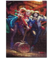 Cakapuzzle Harley Quinn Joker Kızlar Görseli Puzzle Yapboz MDF (Ahşap) (255 Parça)