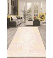 Dijital Kaymaz Taban Yıkanabilir Modern Renkli Salon Halısı Mutfak Halısı Yolluk ND-HT-59 (Bej)