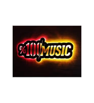 Mony Tasarım %100 Music Led Işıklı Tablo (Sarı-Kırmızı)