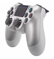 Ps4 - Pc - Telefon Uyumlu Dualshock 4 V2 Wireless Gamepad Kablosuz Oyun Kolu (Gümüş)