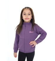 Toontoy Kız Çocuk Baskılı Hırka (Mor)