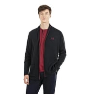 Pierre Cardin Erkek Çeyizlik Uzunkollu Pijama ve Triko Sabahlık 3'lü Set Takım (Lacivert)