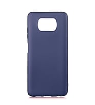 Xiaomi Poco X3 Kılıf Zore Premier Silikon Kılıf (Lacivert)