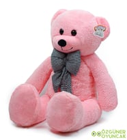 Özgüner Oyuncak 80 cm Büyük Ayıcık (%100 yerli) (Pembe)