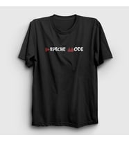 Presmono Unisex Sarı Delta Depeche Mode T-Shirt 139818tt (Siyah)
