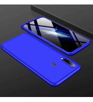 Galaxy A20S Kılıf Zore Ays Full Koruma Kılıf (Mavi)
