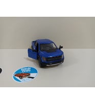 2022 Ford F-150 Kamyonet Metal Model Oyuncak Araba 13 Cm ( ÖZEL PLAKALI ) (Mavi)