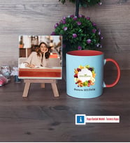 Diyetisyen Fotoğraflı Dekoratif Taş, Kupa Bardak Beyaz Hediye (Model 13)