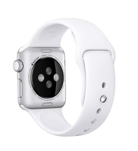 Ally Apple Watch 7-8 41mm 6-5-4- 40mm Silikon Kordon Kayış 3-2-1 38mm (Beyaz)