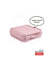 XPERMATE Bisküvi Minder Petek Önü Palet Üstü Minderi Fransız Minder Bank ve Bahçe Minderi 45x45x14 cm (Pembe)