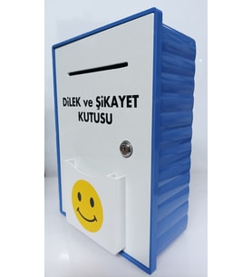 DİLEK VE ŞİKAYET KUTUSU (MAVI-BEYAZ)