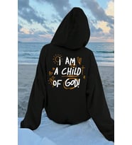 Sırt Baskılı Oversize Sweatshirt (Siyah)