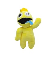 İthal Kumaş Roblox Fan Rainbow Friends Gökkuşağı Müzikli Peluş Oyuncak Oyun & Uyku Arkadaşı 30 cm. (Sarı)
