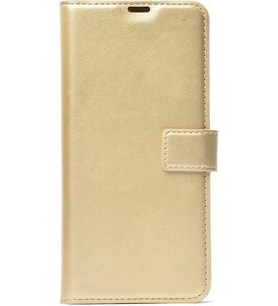 Kvy Samsung  Galaxy S24 Plus Delüx Cüzdan Kılıf (Altın)