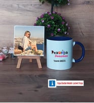 Psikolojik Danışman Fotoğraflı Dekoratif Taş, Kupa Bardak Beyaz Hediye Psikolojik Danışmana Hediye (Model 3)