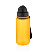 Uzspace Pipetli 400 ml Tritan Çocuk Su Matarası FiftyFifty (Turuncu)