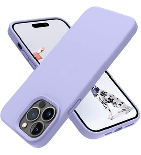 Digimanya Iphone 14 Pro Silikon Yumuşak Lansman Kılıf (Mor)