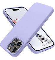Digimanya Iphone 14 Pro Silikon Yumuşak Lansman Kılıf (Mor)