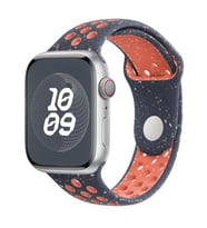 Microsonic Apple Watch Series 7 41mm Kordon Flame Sport Band Yavruağzı (Lacivert)