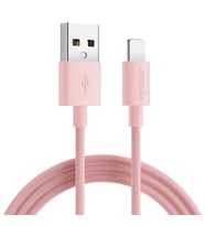 Joyroom İphone USB Renkli Yanmaz Silikon Data Şarj Kablosu