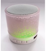 Bluetooht  Kablosuz Mini Hoparlör Speaker PC-Telefon uyumlu Ses Bombası (Pembe)