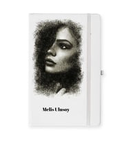 Kişiye Özel Karakalem Tasarımlı Defter