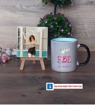Ebeye Hediye Fotoğraflı Dekoratif Taş, Kupa Bardak Beyaz Hediye Tıp Bayramı Ebeler Günü Hediyesi (Model 9)
