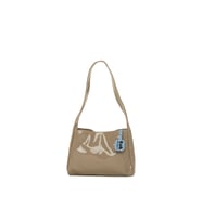 BAGMORİ Rugan Çıtçıtlı Mini Baget (Vizon)