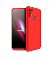 Galaxy M31 Kılıf Zore Ays Full Koruma Kılıf (Kırmızı)