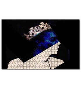 Cakapuzzle Kadın, Erkek, Taç ve Yıldızlar Kompozisyon Puzzle Yapboz MDF (Ahşap) (1000 Parça)