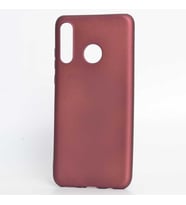Huawei P30 Lite Kılıf Soft Mat Premier Case (Mürdüm)
