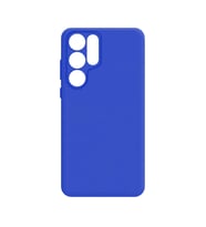 Kvy Samsung Galaxy S24 Ultra Biye Silikon Kılıf (Mavi)