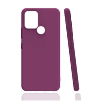 Kvy İnfinix Hot 10 Biye Silikon Kılıf (Mor)